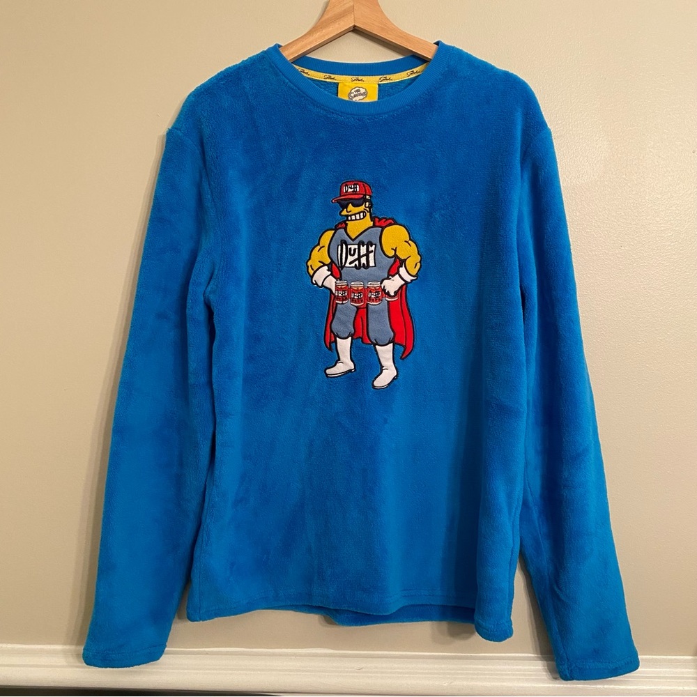 The Simpson  Duff  Men  Sweatshirts  Size S